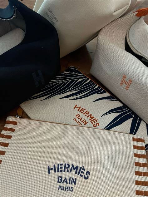 hermes toilet bag|hermes bath and beach towel.